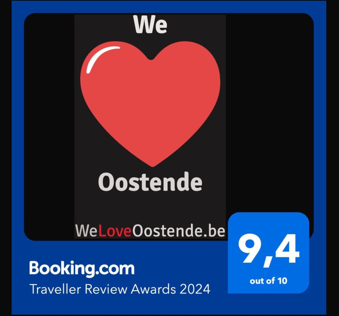 Weloveoostende - Newly Renovated Large Apartment 150M From The Beach - Including Bed Sheets And Final Clea-Ning Exterior foto